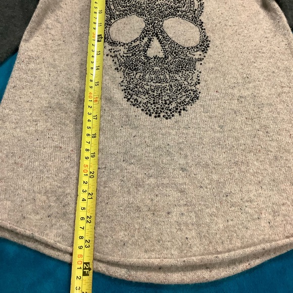 27 Miles Malibu Cashmere Skull Sweater - Picture 6 of 10